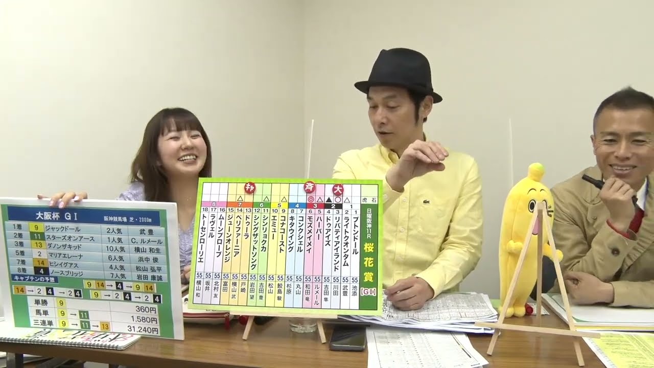 牝馬三冠第一弾『桜花賞』をガチ予想！キャプテン渡辺の自腹で目指せ100万円！冨田有紀＆虎石晃