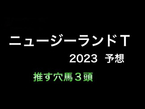 【競馬予想】 ニュージーランドトロフィー 2023 予想