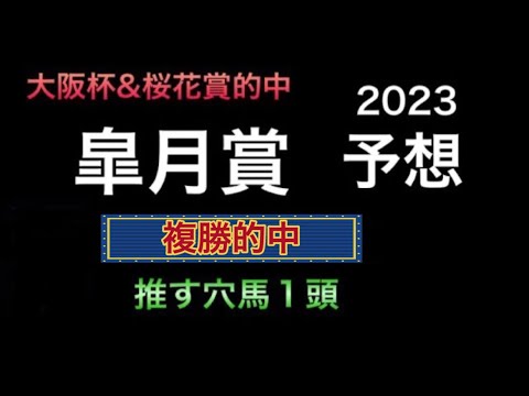 【競馬予想】  皐月賞 2023 予想