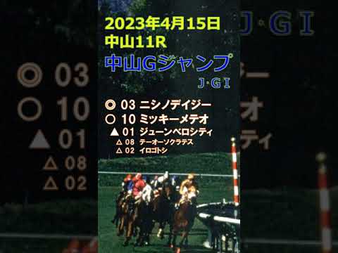 中山グランドジャンプ予想（2023年4月15日中山11R）
