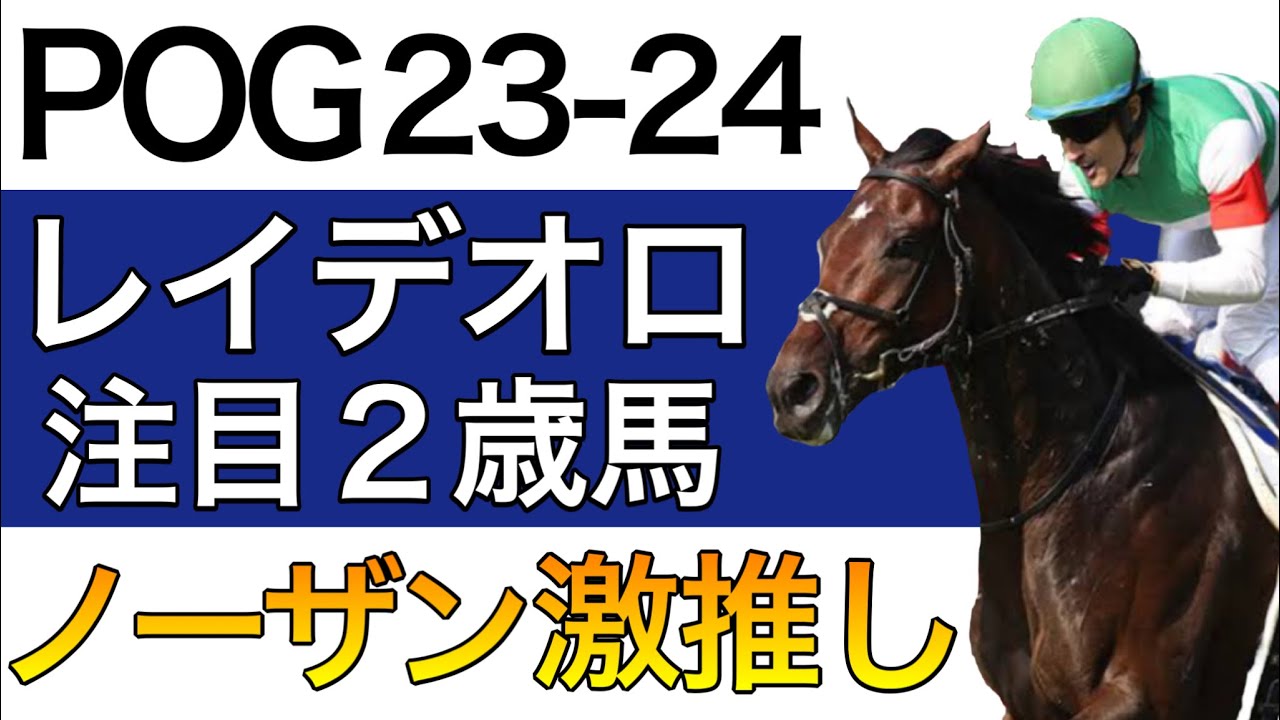 【POG/23-24】レイデオロ産駒の注目２歳馬をリストアップ！【ノーザン激推しの新種牡馬／来シーズン向け】