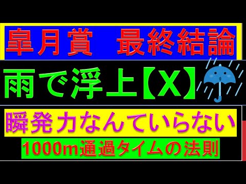 2023年 皐月賞 予想【雨ならこの馬は絶対買え!/過去10年データ】