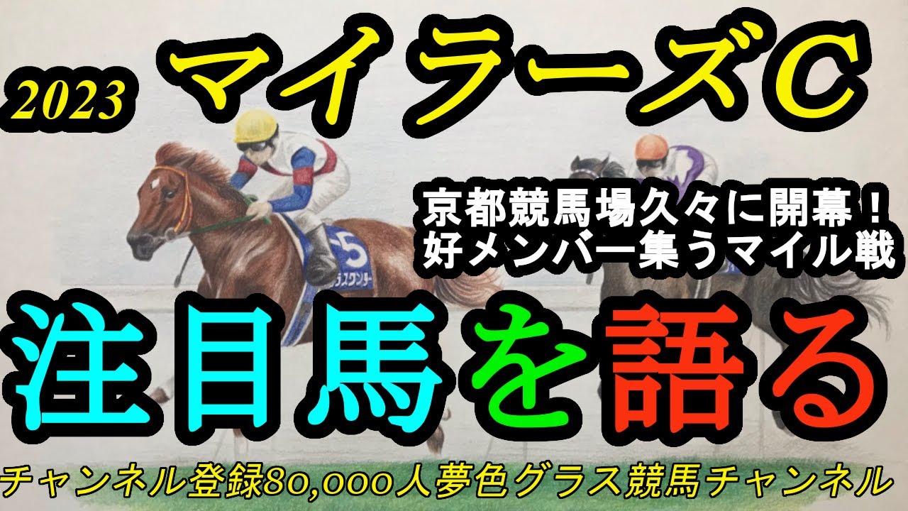【注目馬を語る】2023マイラーズカップ！久々に京都競馬場開幕！重賞にシュネルマイスターなど登場！
