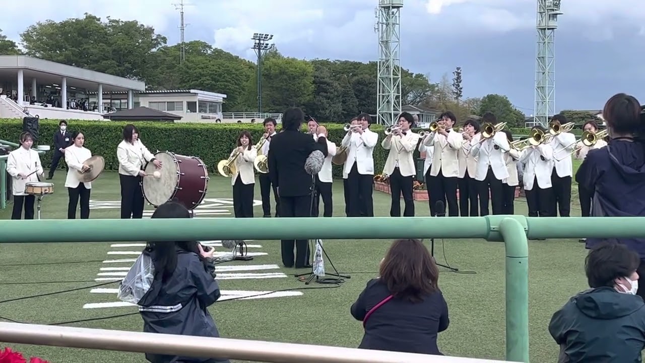 2023皐月賞　生ファンファーレ　in中山競馬場