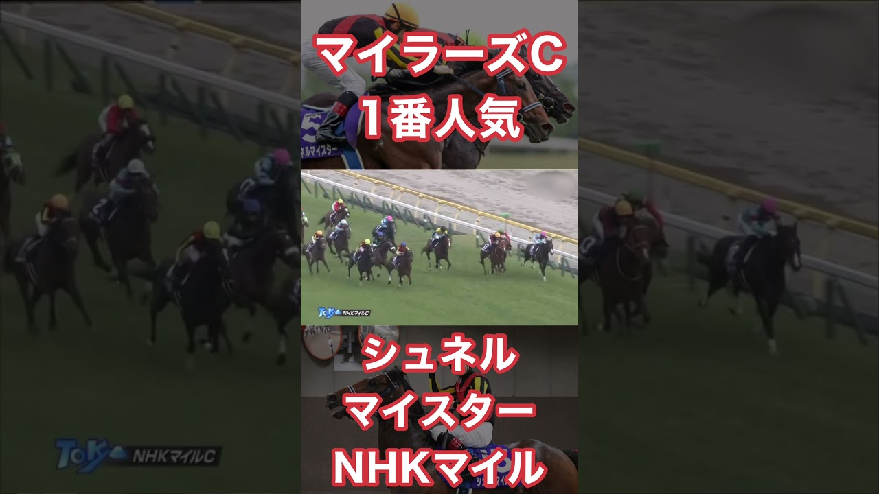 マイラーズカップ1番人気、シュネルマイスターNHKマイル