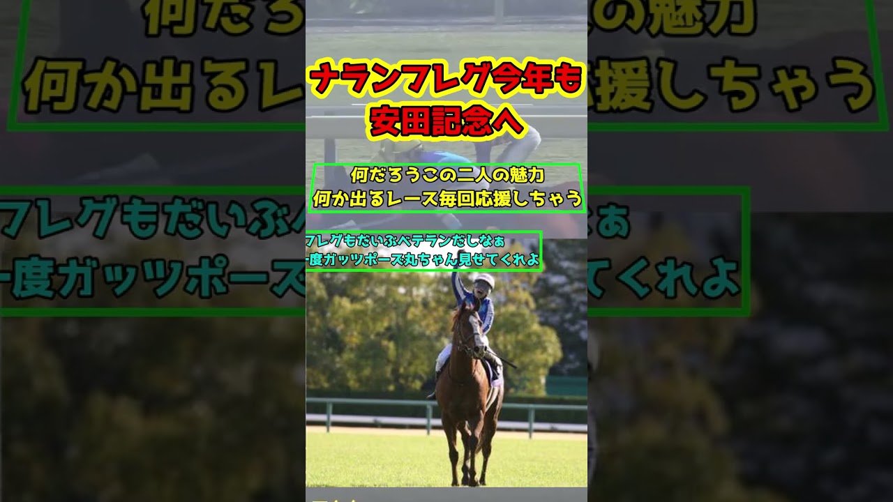 #shorts 【競馬】ナランフレグは次走鞍上丸田騎手で安田記念へ！