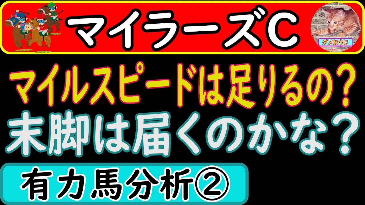 マイラーズカップ2023年に出走予定の人気馬分析パート②です！ガイアフォース・エアロロノア・グラティアス