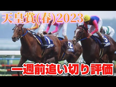 天皇賞(春)2023 一週前追い切り評価