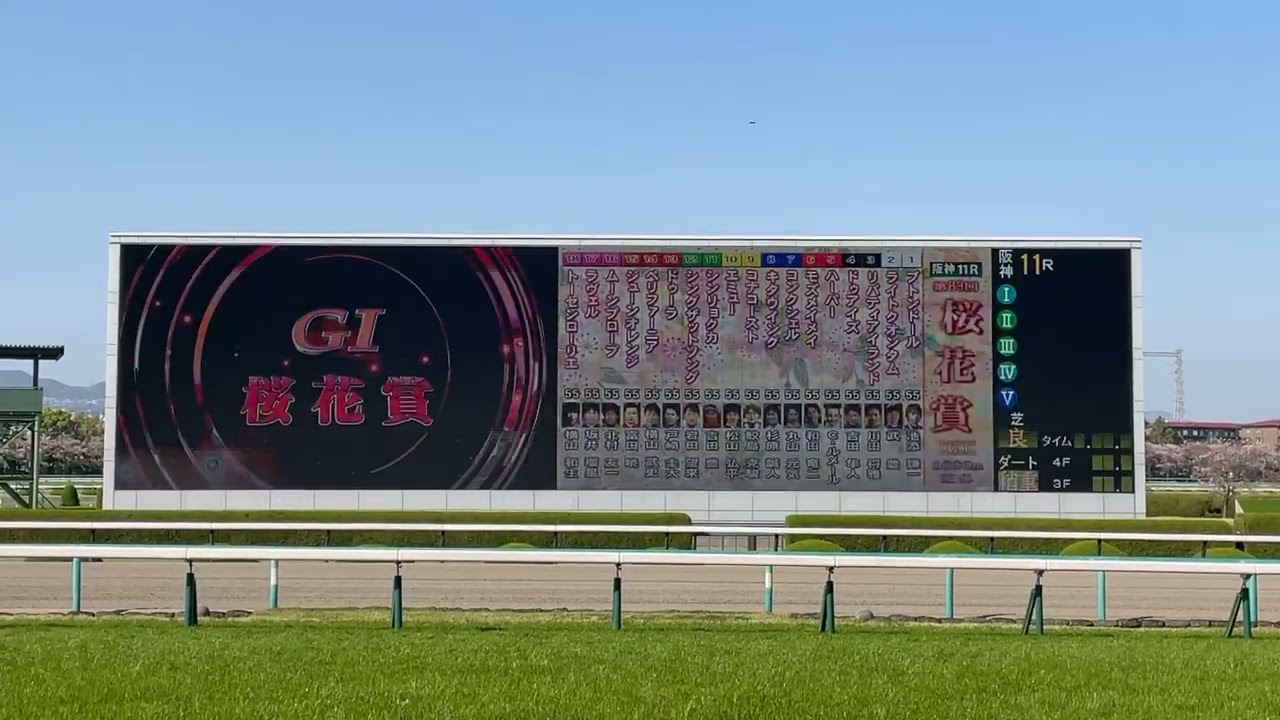 「第８３回桜花賞」。ゲートインからゴールまで「全て見せますっ！」#桜花賞2023 #桜花賞#リバティアイランド#阪神競馬場