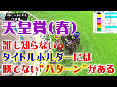 日経賞をパトロールビデオで振り返ったら、天皇賞春が見えてきた！