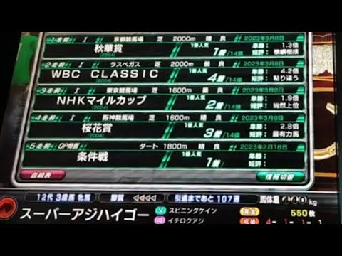 【スタホ2 3rd】味レンジャー3　3歳戦2　SS発動　味配合6種SS同士　スターホース2　ふじまるゲーム　競馬ゲーム