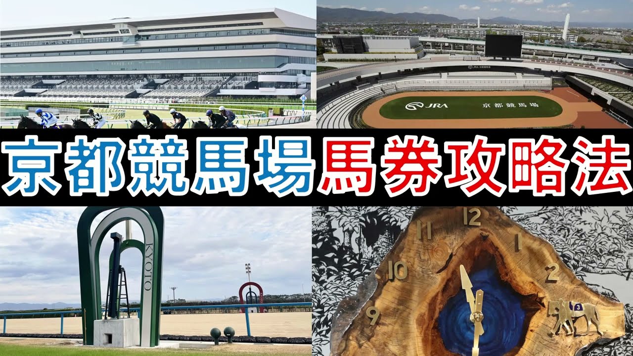 【競馬】京都競馬場　攻略ポイント　馬場の特徴　徹底解説　初心者の方は特に必見 【たくぽん競馬塾】