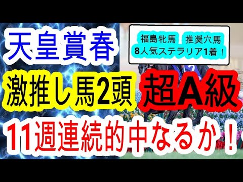 【競馬予想】天皇賞春2023　新京都競馬場で巻き返す！？　打倒タイトルホルダーを狙う長距離巧者2頭がアッと言わせる大波乱を演出します！！