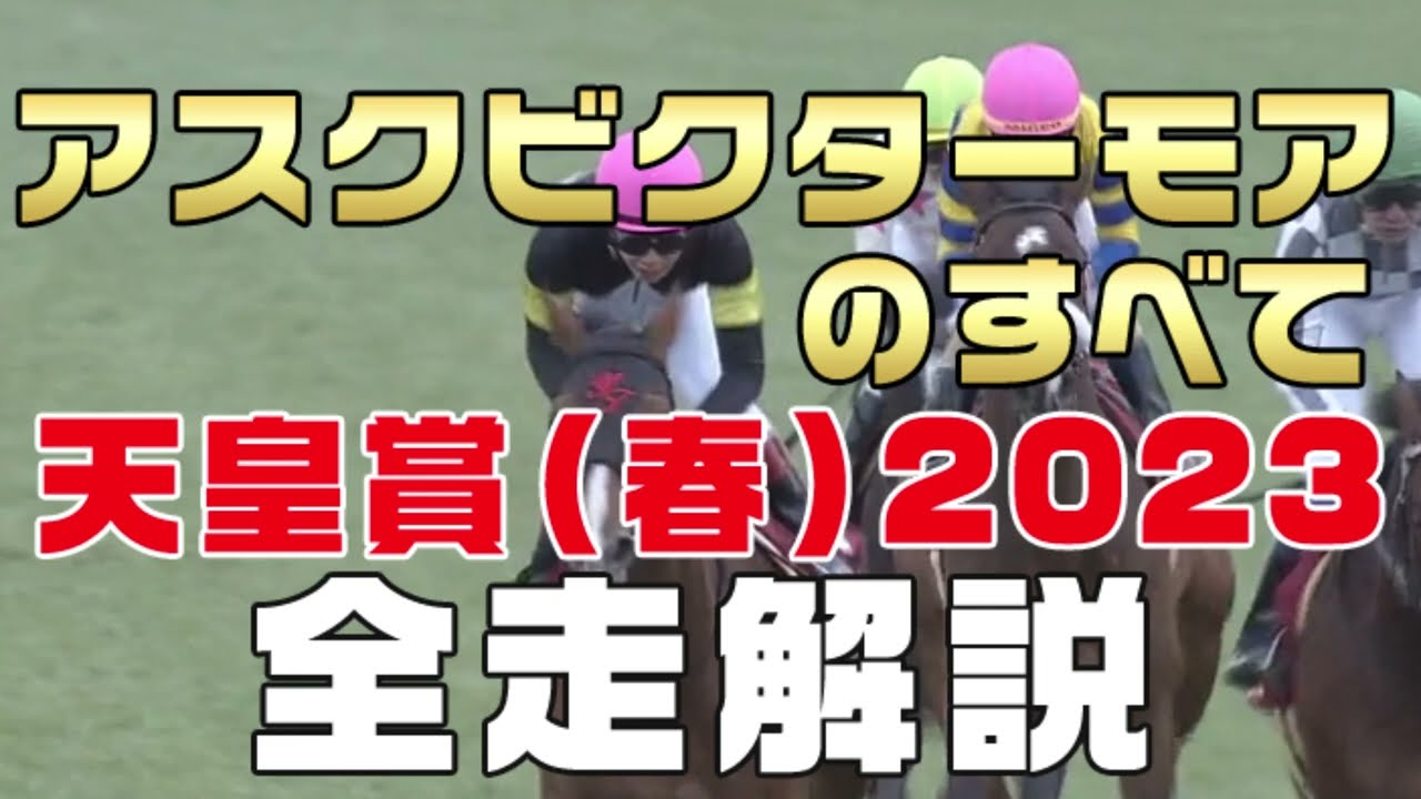 【アスクビクターモアのすべて】（天皇賞春2023）新馬戦から前走までのレースぶりを振り返ってみました