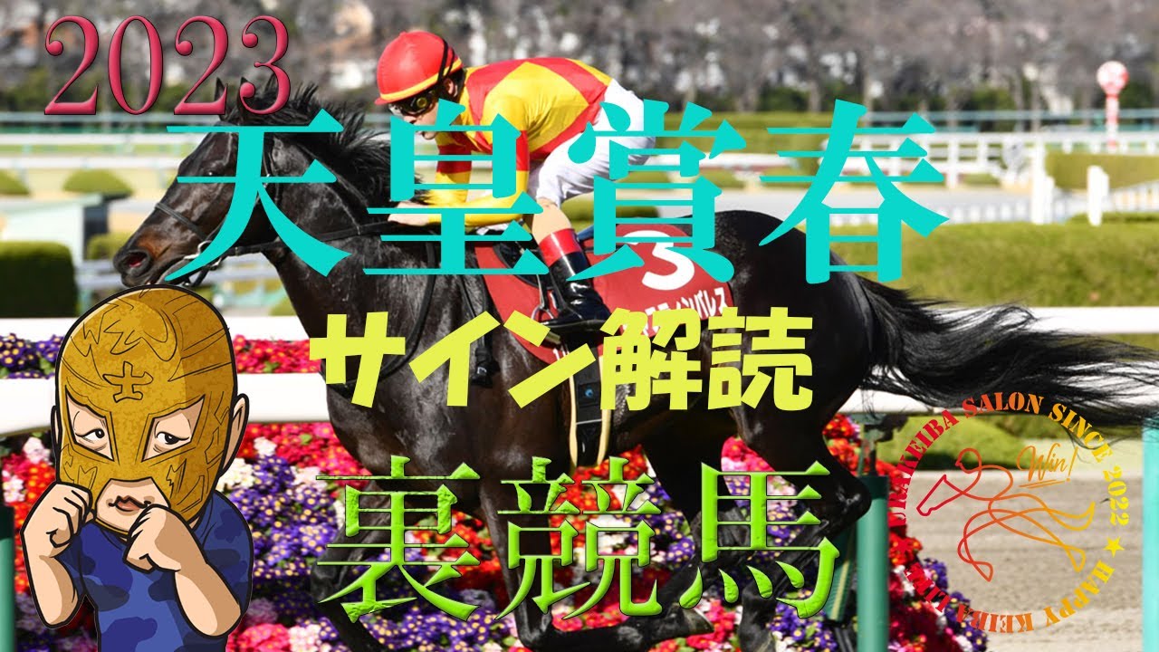 天皇賞春2023　サイン解読
