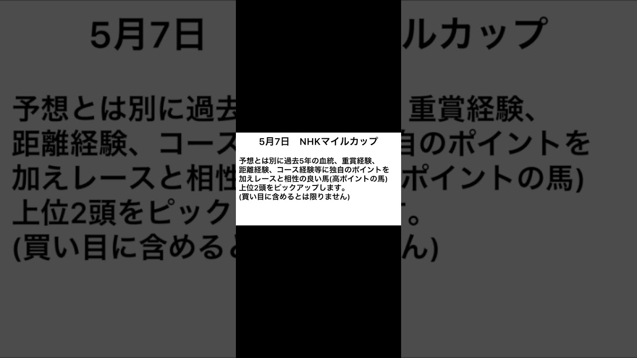 NHKマイルカップ#shorts