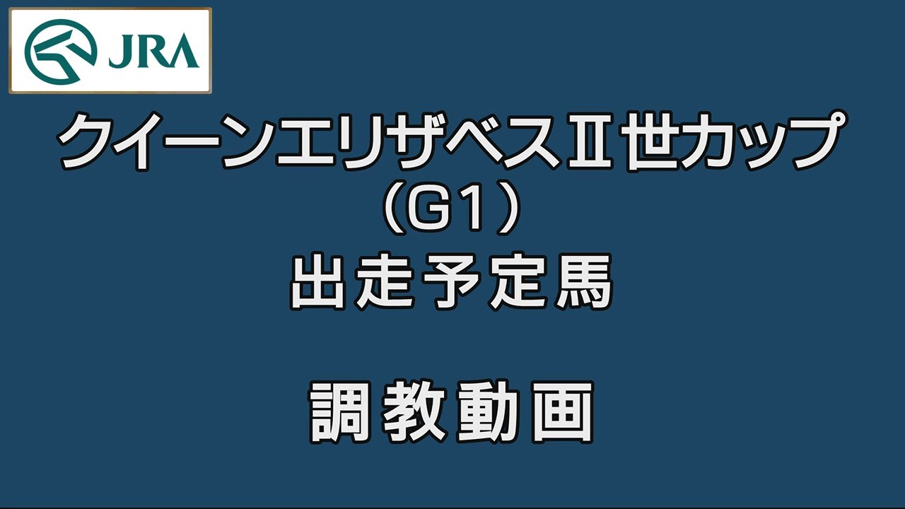 【2023クイーンエリザベスⅡ世カップ】ジェラルディーナなど出走予定馬7頭の調教動画 | JRA公式