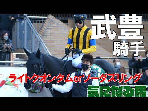 【武豊】ライトクオンタム、ソーダズリングはオークスへ ノットゥルノ、ジャックドールも帰厩 来週はプリンシバルＳに騎乗？