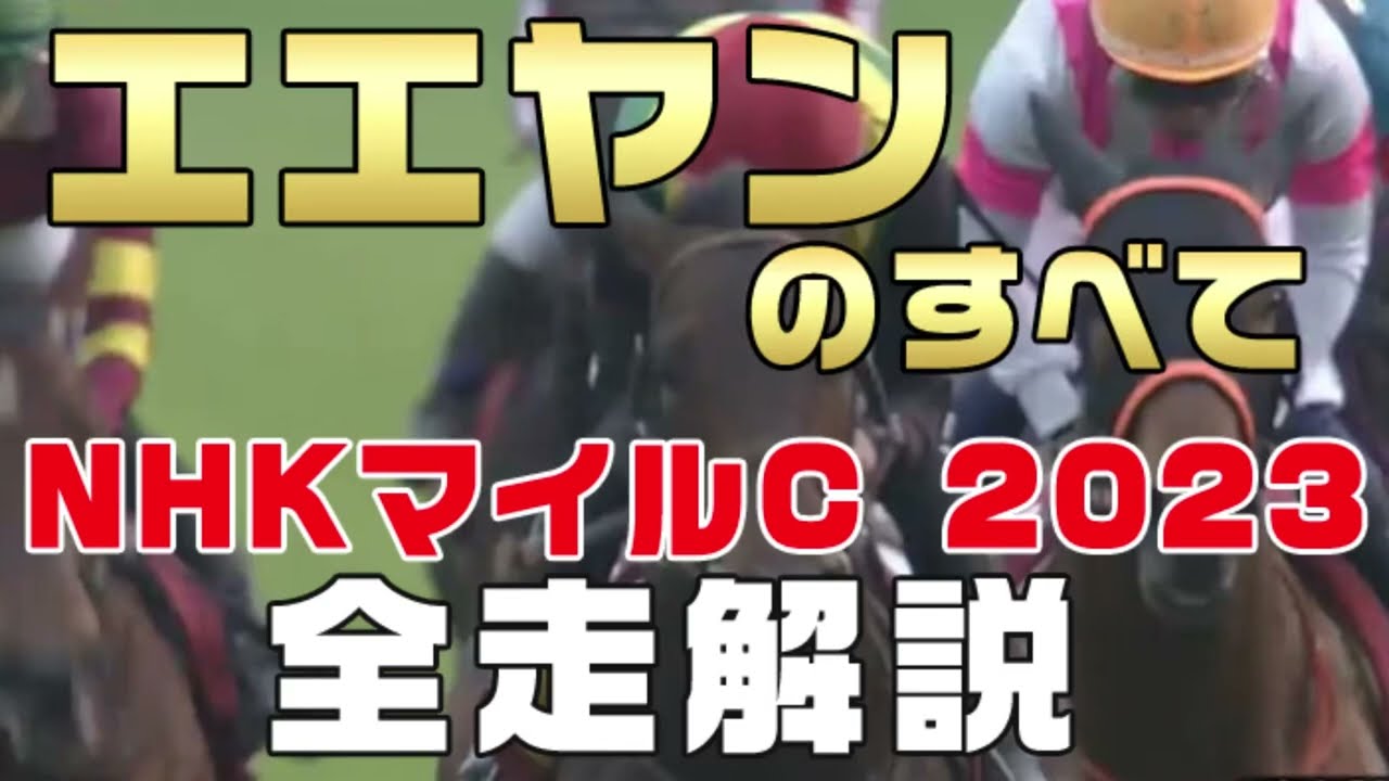 【エエヤンのすべて】（NHKマイルカップ2023）新馬戦から前走までのレースぶりを振り返ってみました