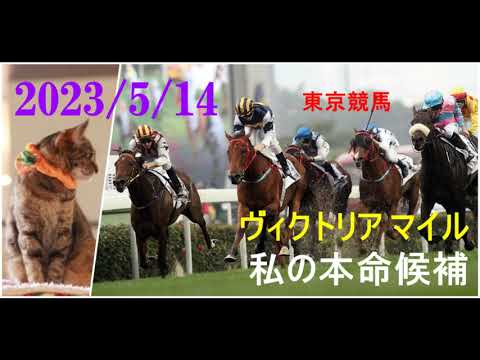 2023/5/14　東京競馬　ヴィクトリア マイル（ＧⅠ）私の本命候補