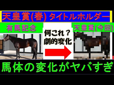 2023年 天皇賞(春) タイトルホルダーの馬体がヤバすぎる