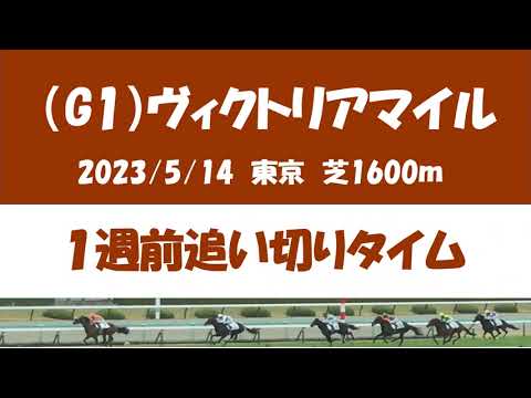 ヴィクトリアマイル 　１週前追い切り