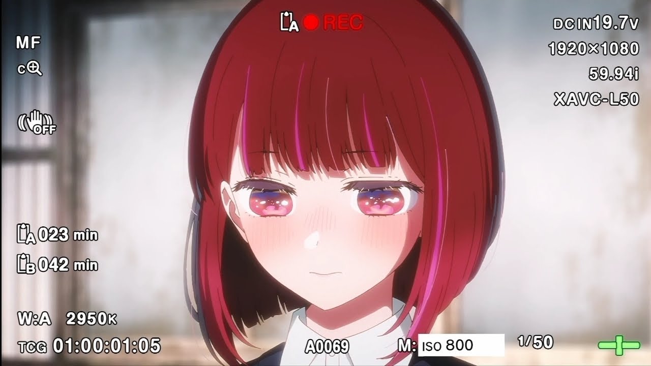 恋に落ちた有馬かな♡　　#推しの子 #oshinoko #星野アクア #有馬かな