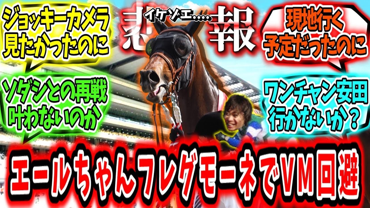 『【悲報】メイケイエール フレグモーネ発症によりVM回避』に対するみんなの反応【競馬の反応集】