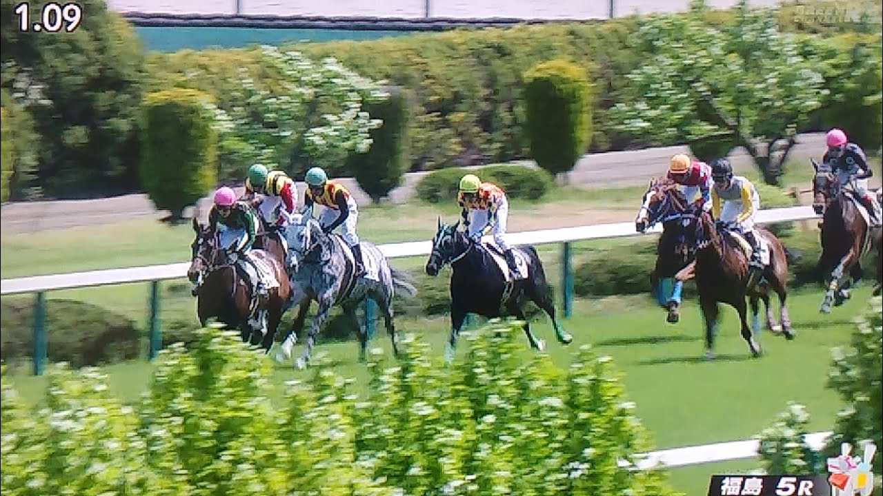 福島5レース障害未勝利 ポールトゥウィン