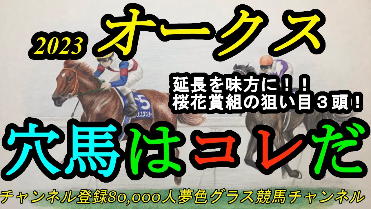 【穴馬はコレだ】2023オークス！リバティアイランドがいてもまだ馬券枠は2枠ある！？距離延長、条件次第で魅力の3頭！