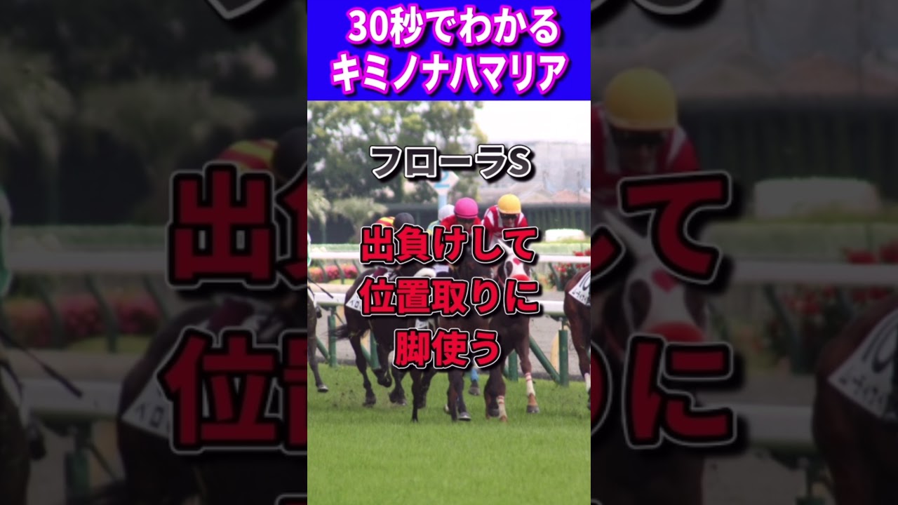 【オークス2023】30秒でわかるキミノナハマリア