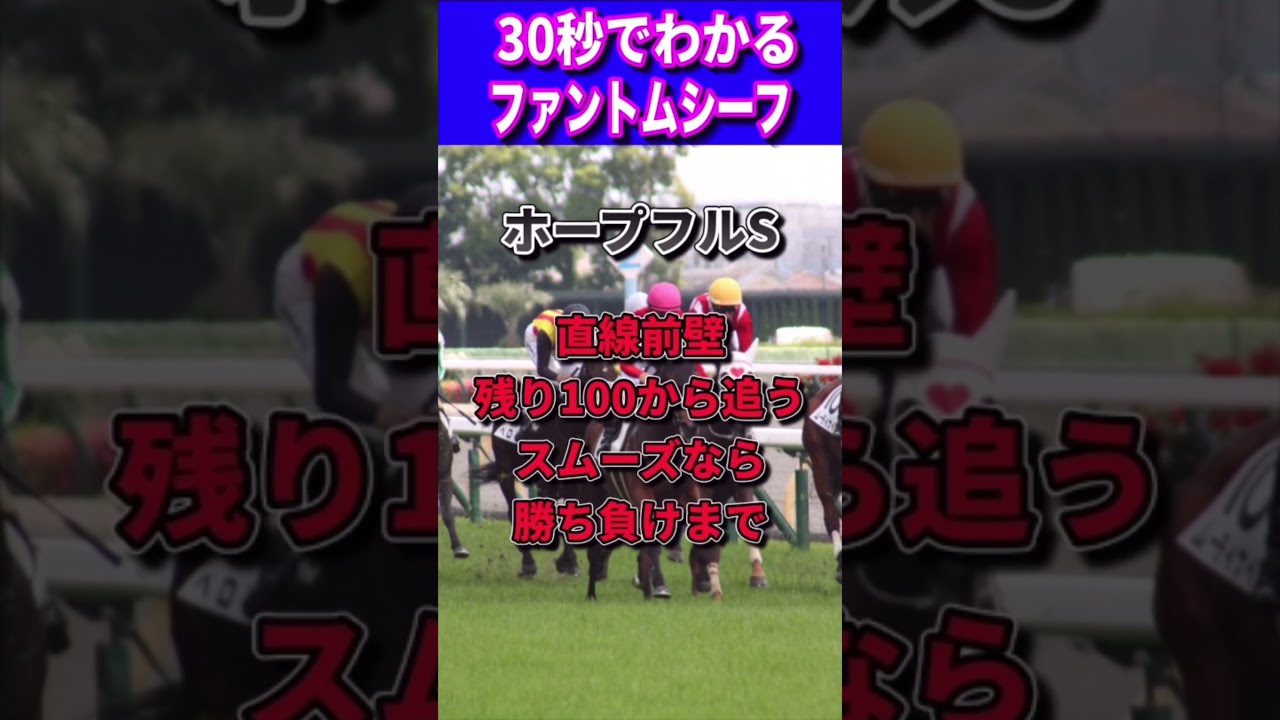 【皐月賞2023】30秒でわかるファントムシーフ