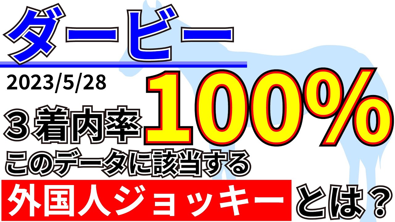【ダービー2023】１、２着馬は人気馬で安定！？先週の結果&データ&有力馬情報&予想
