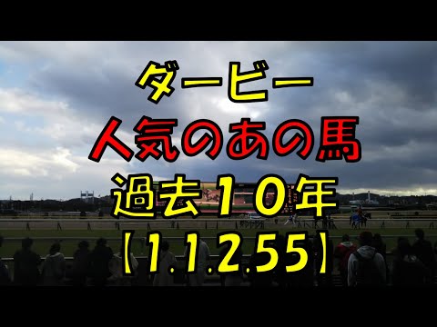 ２０２３年　ダービー予想【人気の穴馬　〇〇　【1.1.3.15】でも買いますか？】