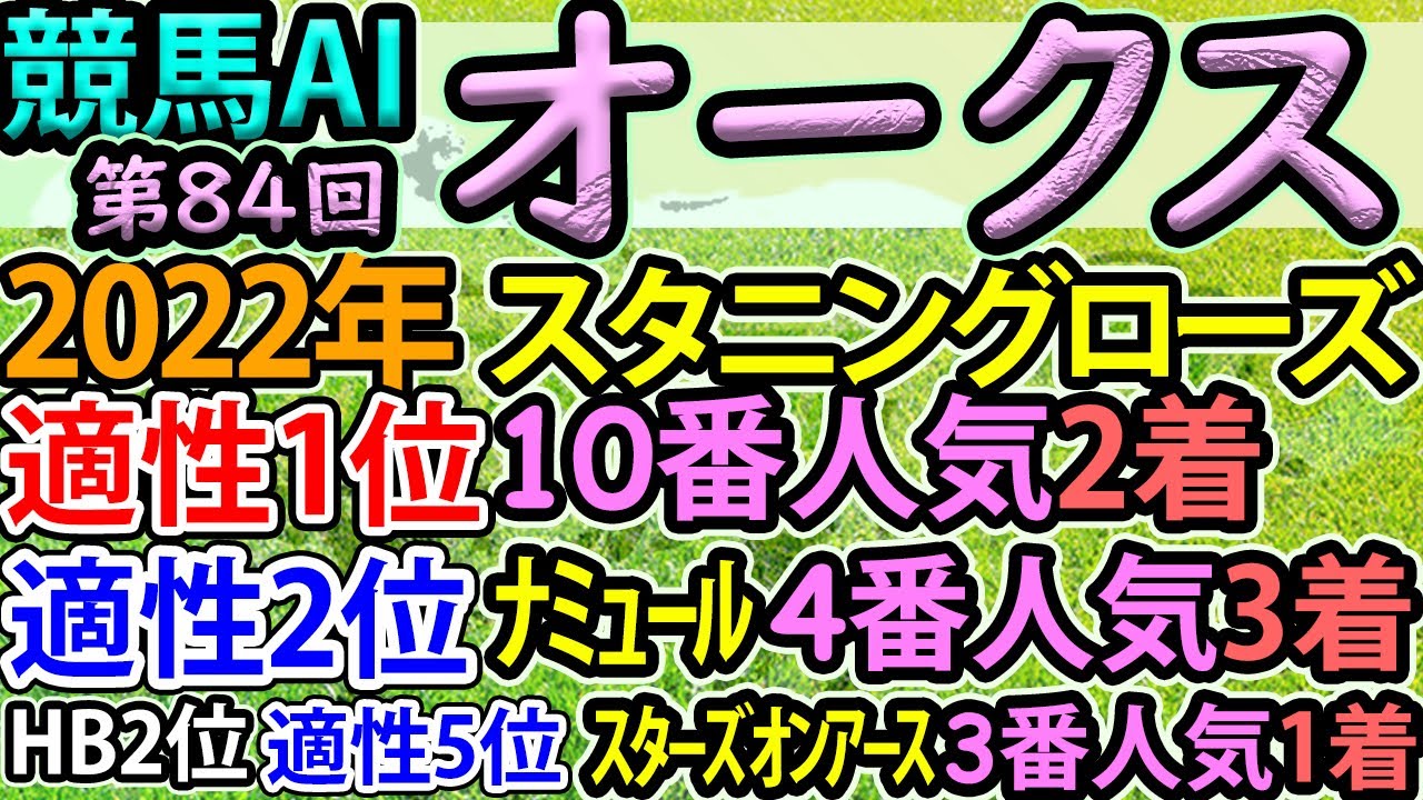 【オークス】競馬AI・ラップ解析ソフトMonarchによる第84回・オークス2023（優駿牝馬）予想情報【ヨルゲンセンの競馬】