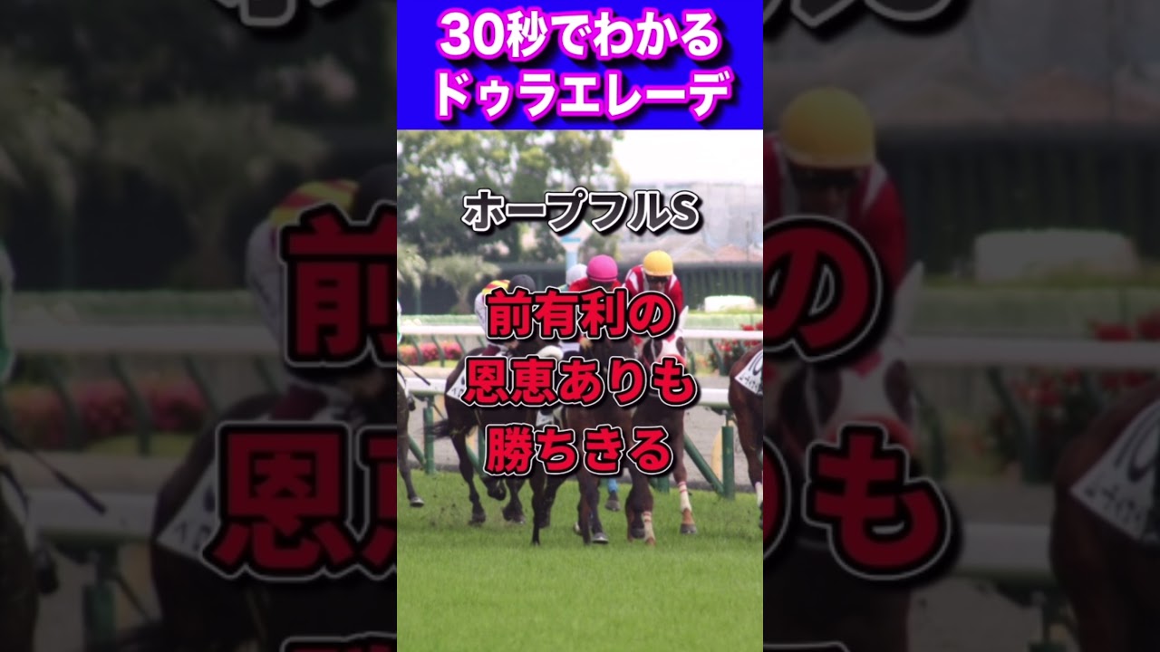 【日本ダービー2023】30秒でわかるドゥラエレーデ