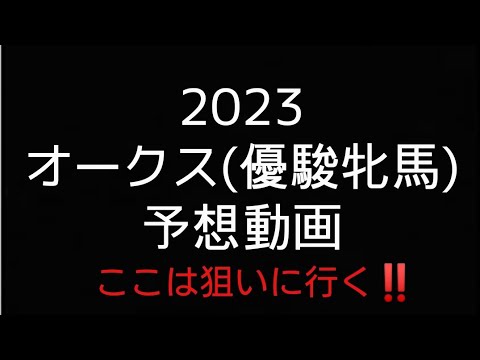 優駿牝馬【オークス】2023　狙う🏴‍☠️🏝🏞️