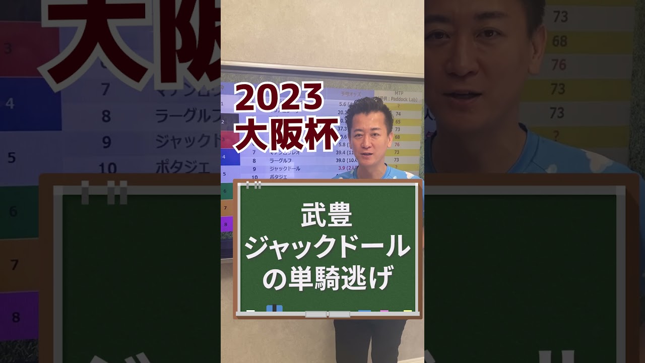大阪杯2023のワンポイント予想