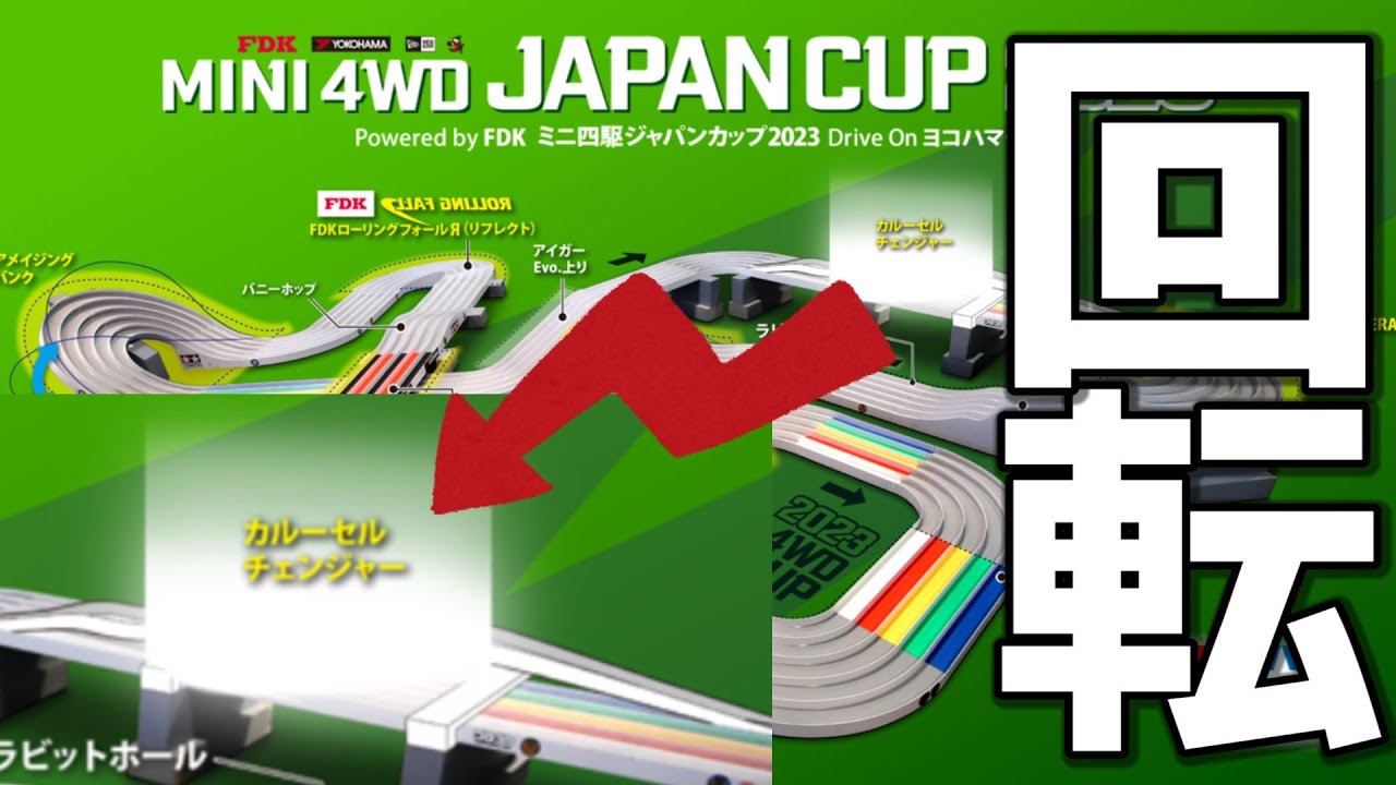 新セクション「カルーセルチェンジャー」とは！？ミニ四駆ジャパンカップ 2023