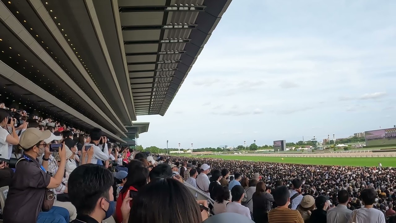 2023/5/21 優駿牝馬(第84回オークス) 現地 フジビュー2階席 ファンファーレ前からウイニングランまで
