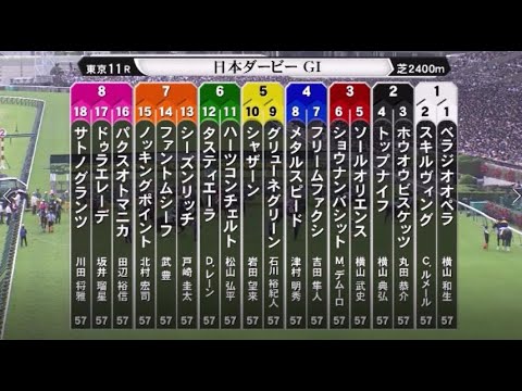 【第90回 東京優駿〈日本ダービー〉】R5.5/28〈ＧⅠ／東京・芝2400ｍ ﾗｼﾞｵ実況版〉