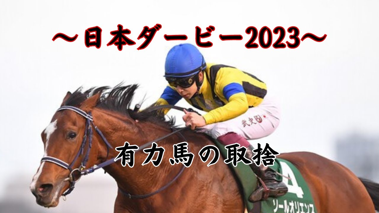 【#日本ダービー2023】推奨馬6頭紹介　リバティに続いてソールオリエンス2冠なるか？