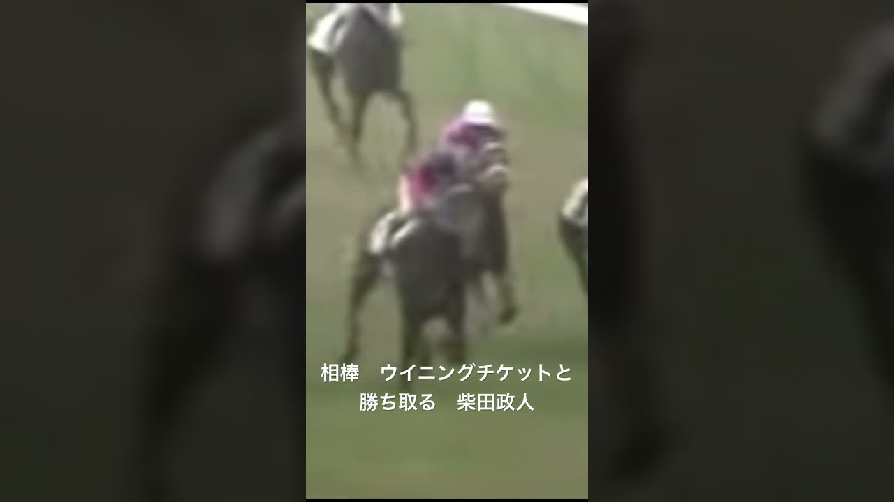 ウイニングチケットと柴田政人の感動のダービー制覇