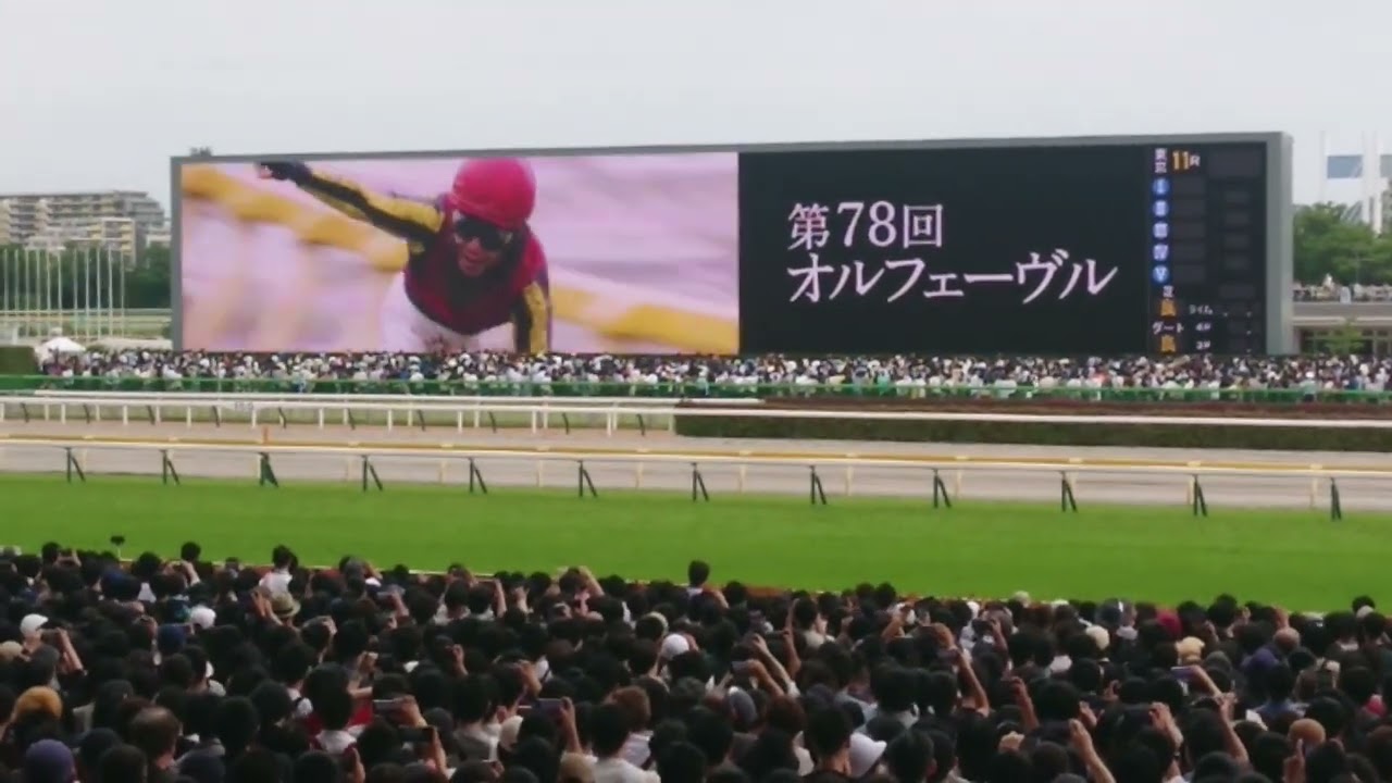 5月28日東京優駿日本ダービーG1ファンファーレ