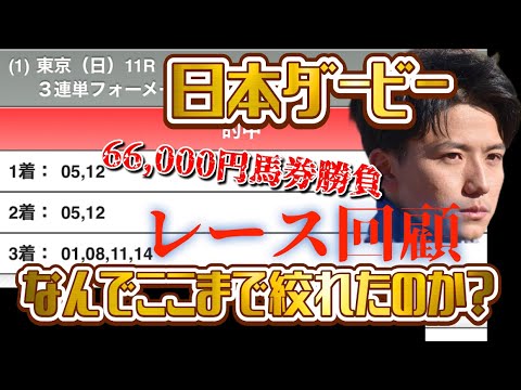 【日本ダービー2023回顧】義英真パドック・レース解説と購入馬券の結果‼️