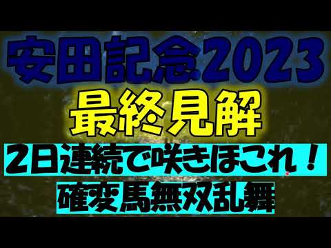 安田記念2023　最終見解