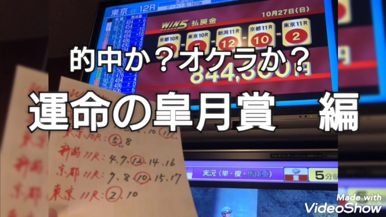 的中か？オケラか？運命の皐月賞　編　WIN5部2023年3月26日（日）活動動画
