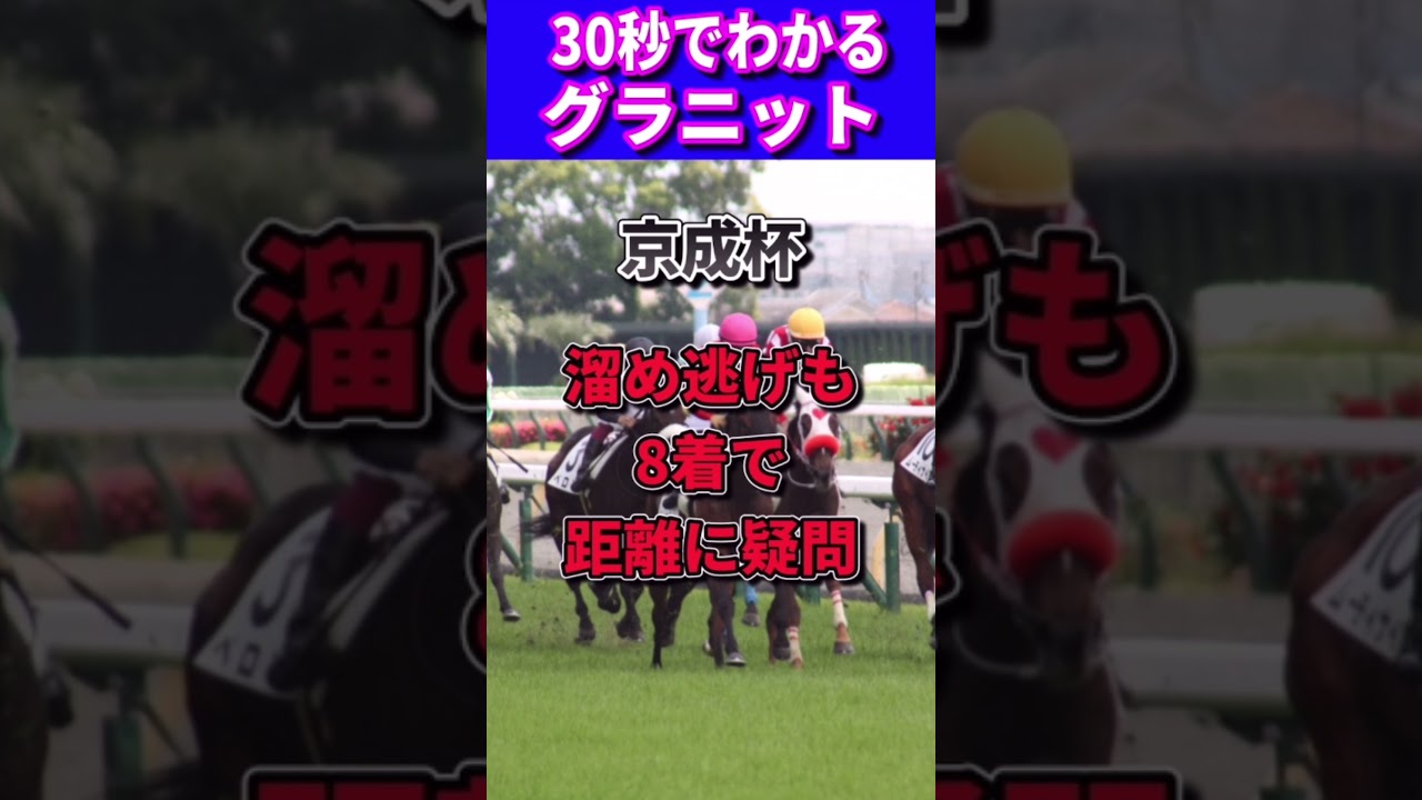 【皐月賞2023】30秒でわかるグラニット