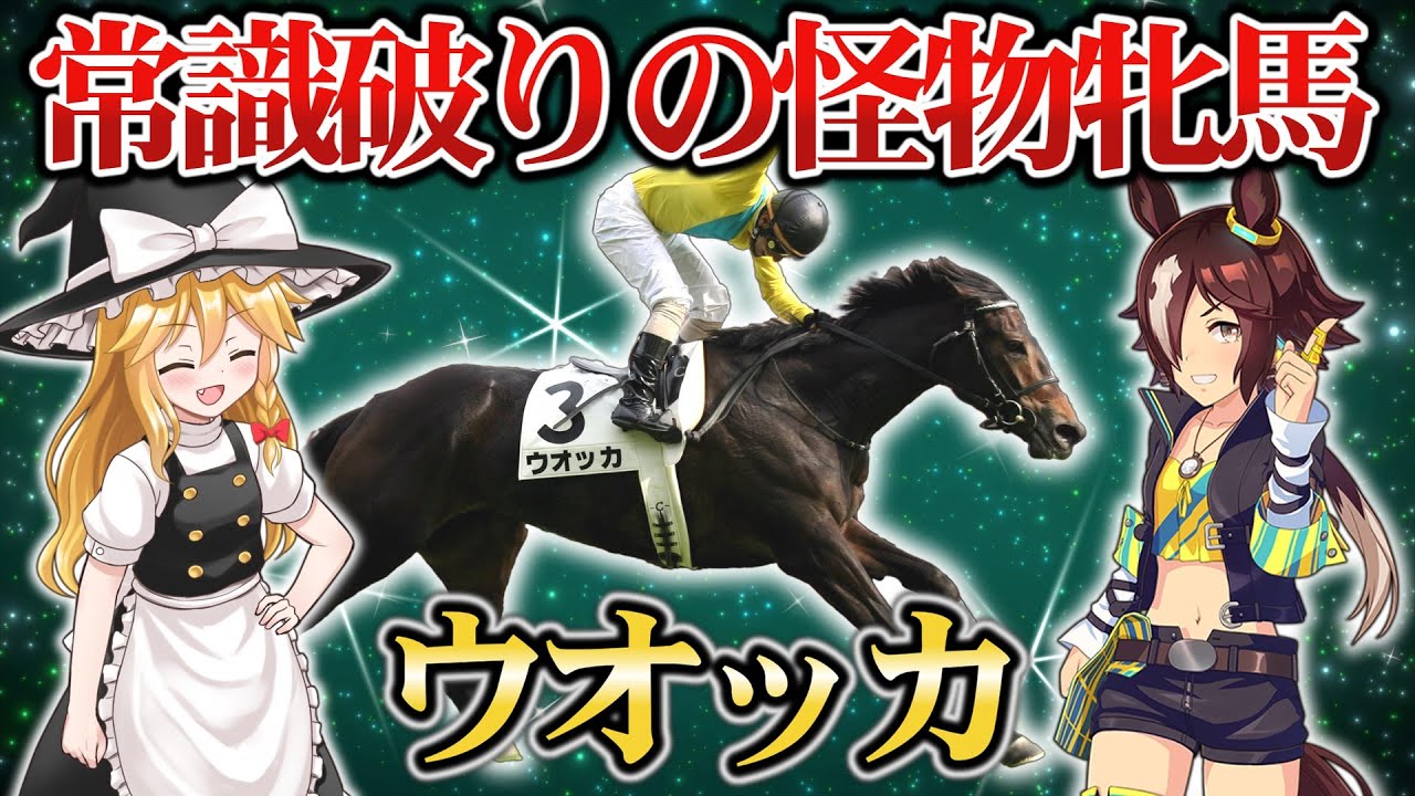 【ウマ娘】64年振りの牝馬ダービー馬誕生！GI7勝を挙げた府中の申し子『ウオッカ』物語【ゆっくり解説】