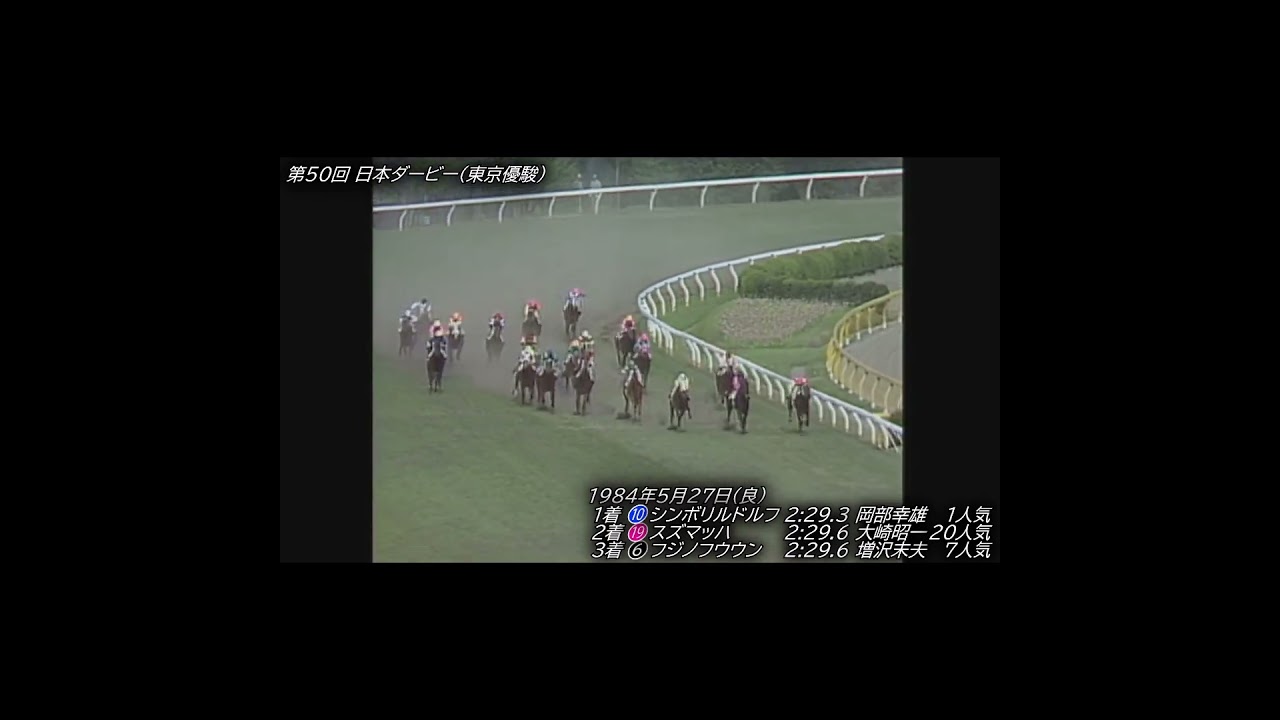 皇帝 シンボリルドルフ 第51回 日本ダービー(東京優駿)1984年